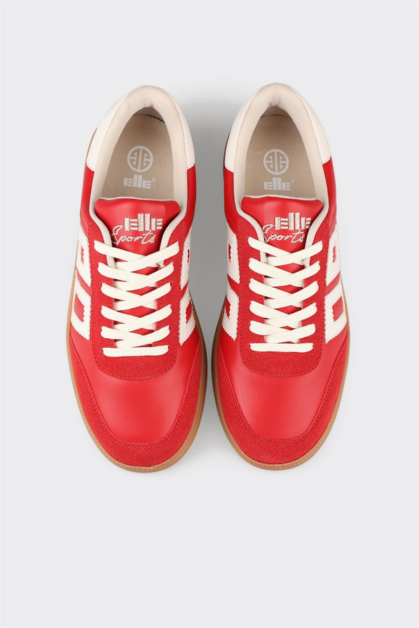 Kırmızı kadın sneaker - Elle Shoes