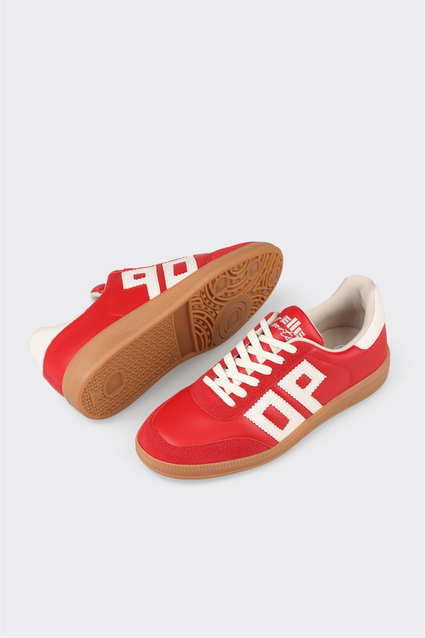 Kırmızı kadın sneaker - Elle Shoes