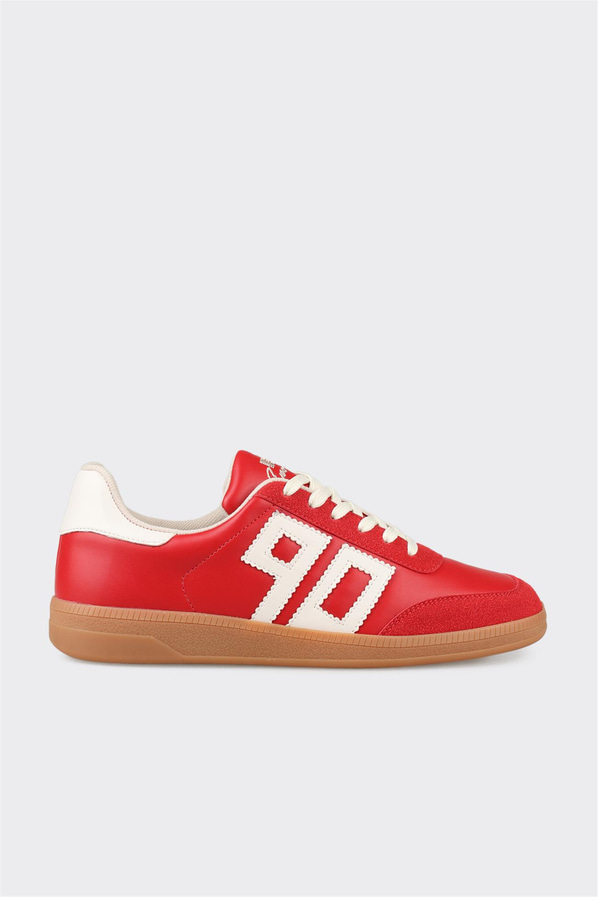 Kırmızı kadın sneaker - Elle Shoes