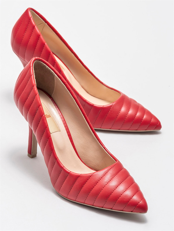 Kırmızı Kadın Stiletto