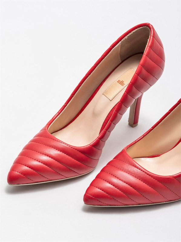 Kırmızı Kadın Stiletto