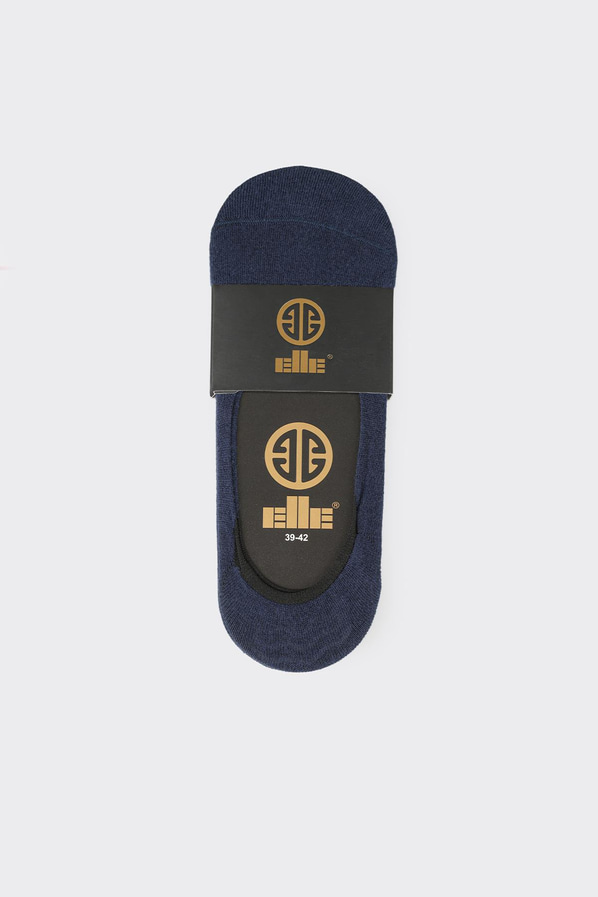 Lacivert babet, ofis stili için - Elle Shoes