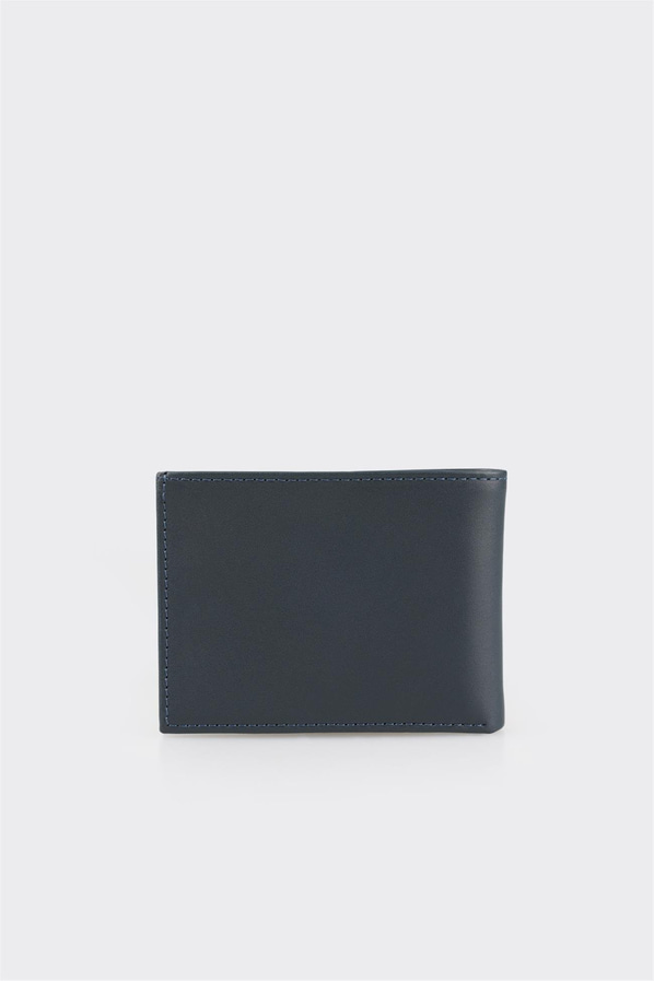 Lacivert Deri Erkek Cüzdan