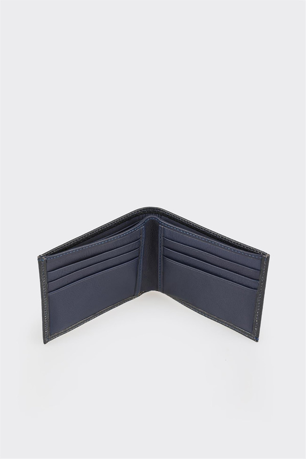 Lacivert Deri Erkek Cüzdan