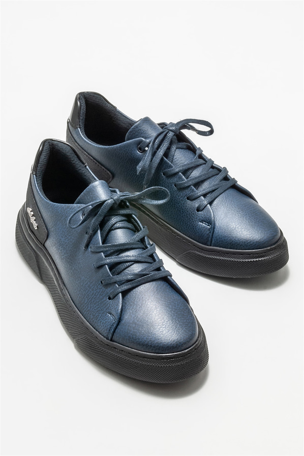 Lacivert erkek spor ayakkabı - Elle Shoes