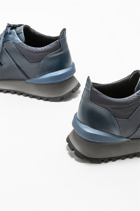 Lacivert erkek spor ayakkabı - Elle Shoes