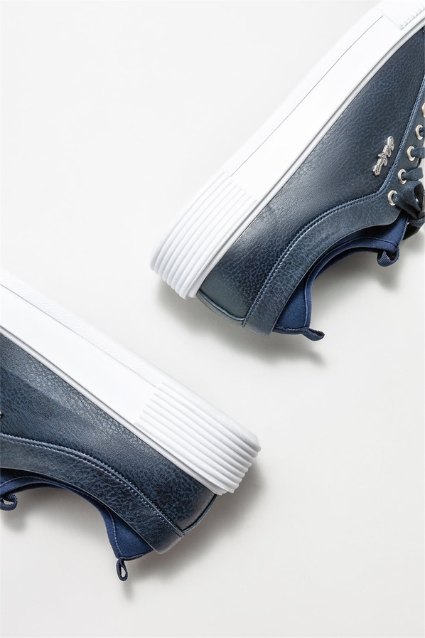 Lacivert erkek spor ayakkabı - Elle Shoes
