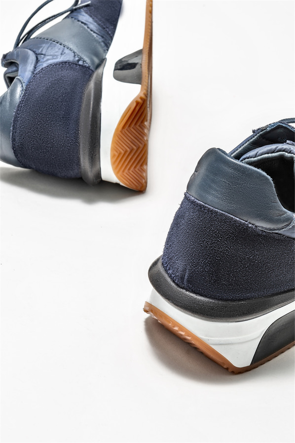 Lacivert erkek spor ayakkabı - Elle Shoes