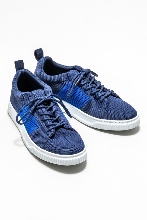 Lacivert erkek spor ayakkabı - Elle Shoes