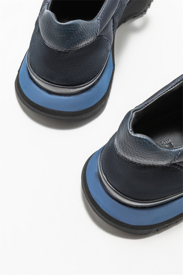 Lacivert erkek spor ayakkabı - Elle Shoes