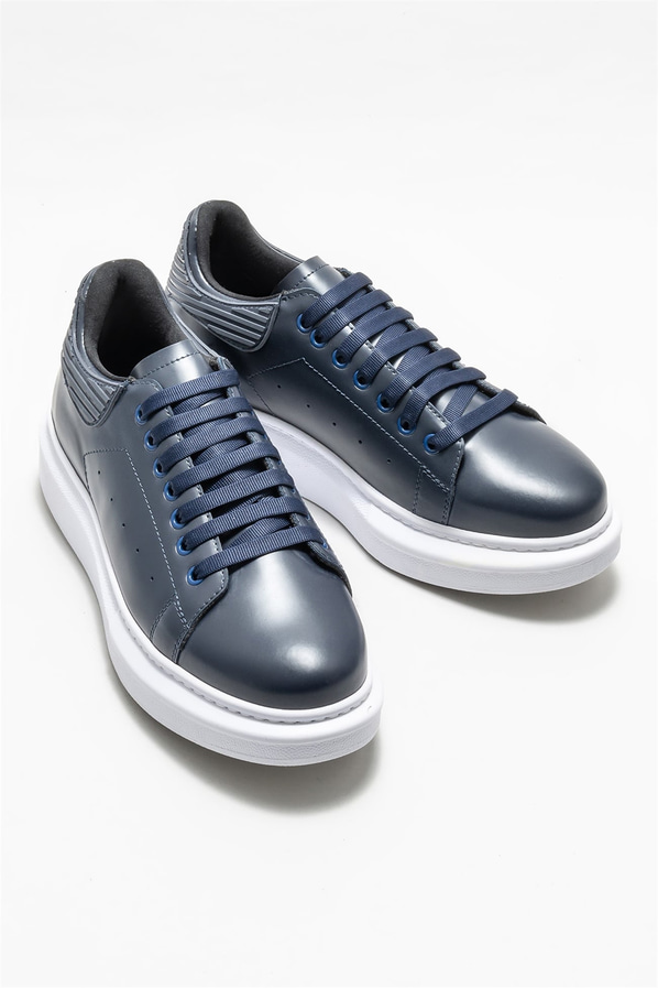 Lacivert erkek spor ayakkabı - Elle Shoes