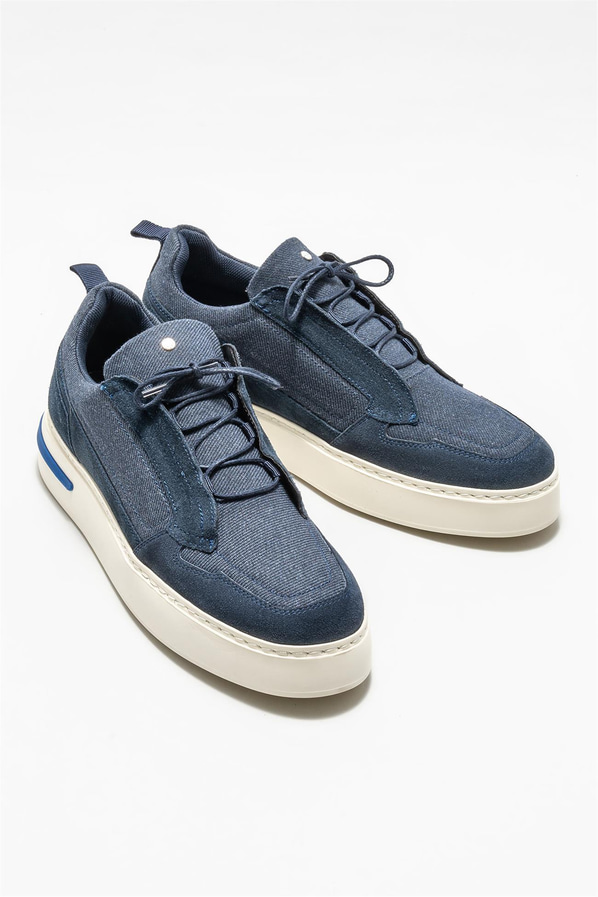 Lacivert erkek spor ayakkabı - Elle Shoes