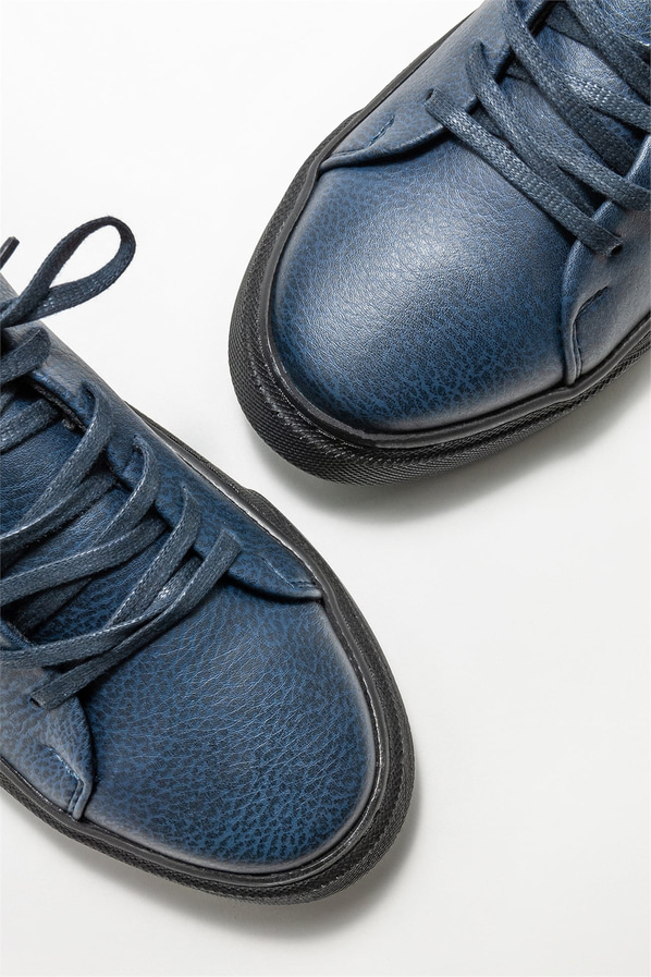 Lacivert erkek spor ayakkabı - Elle Shoes