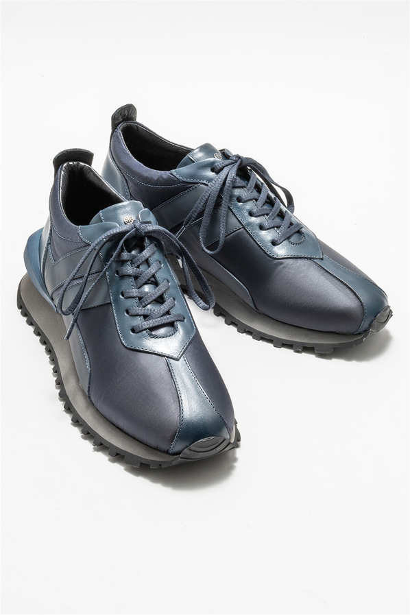 Lacivert erkek spor ayakkabı - Elle Shoes
