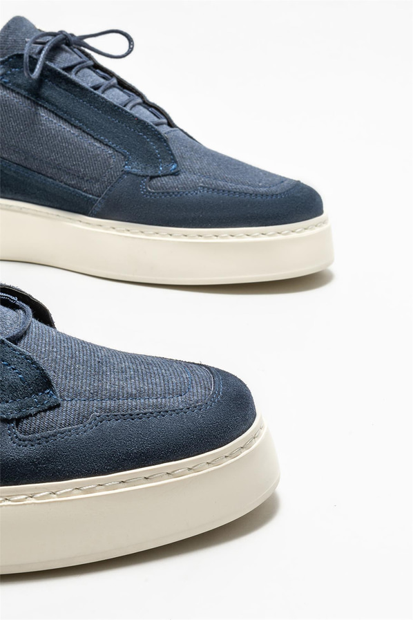 Lacivert erkek spor ayakkabı - Elle Shoes