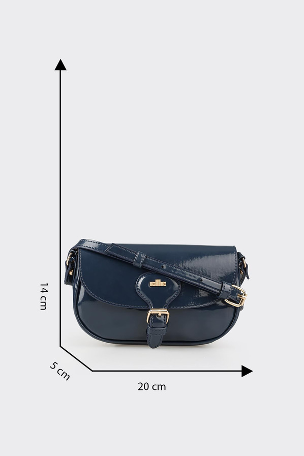 Lacivert kadın çapraz çanta - Elle Shoes