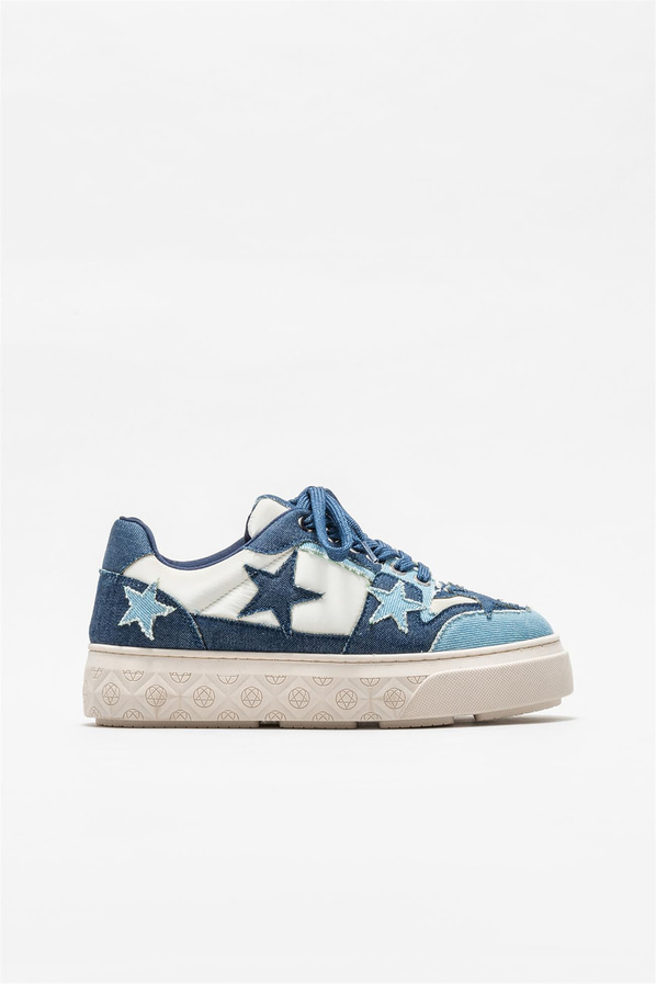 Lacivert kadın sneaker - Elle Shoes