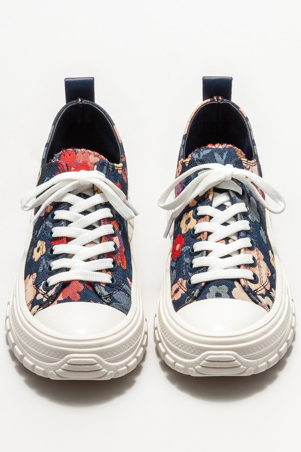 Lacivert kadın spor ayakkabı - Elle Shoes