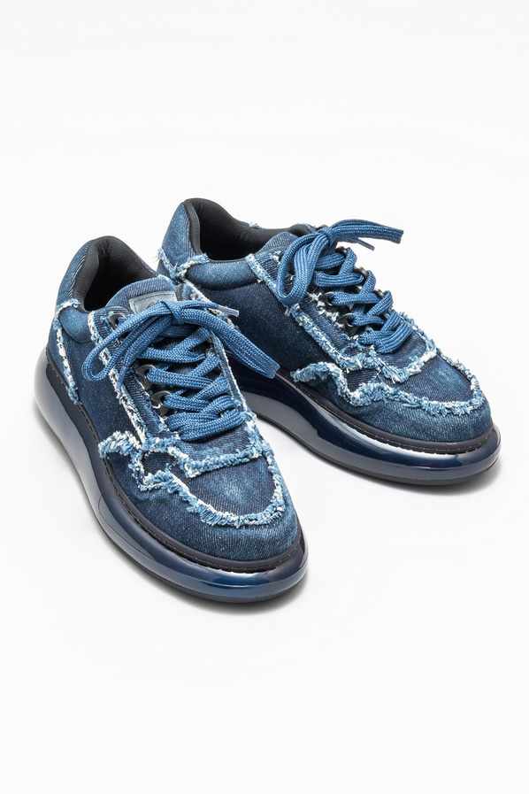 Lacivert kadın sneaker - Elle Shoes