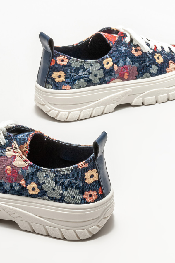 Lacivert kadın spor ayakkabı - Elle Shoes