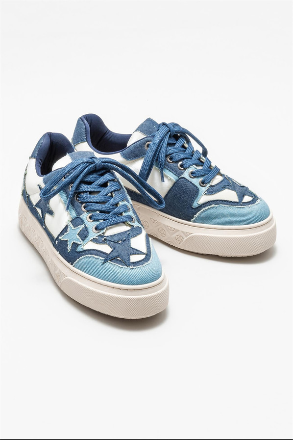 Lacivert kadın sneaker - Elle Shoes
