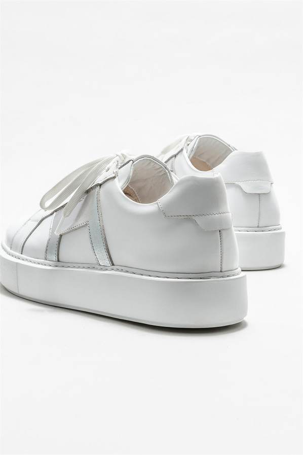 Lame deri erkek spor ayakkabı - Elle Shoes