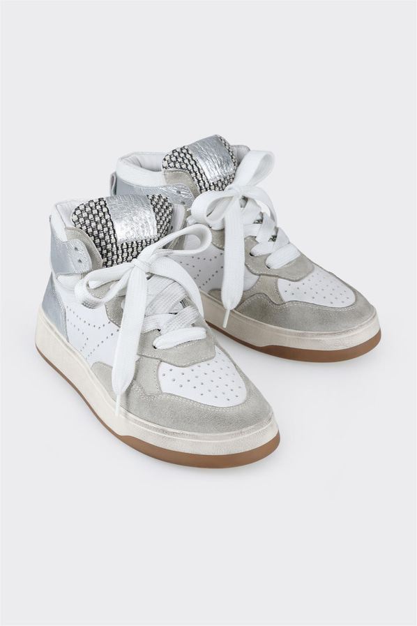 Lame deri kadın bot - Elle Shoes