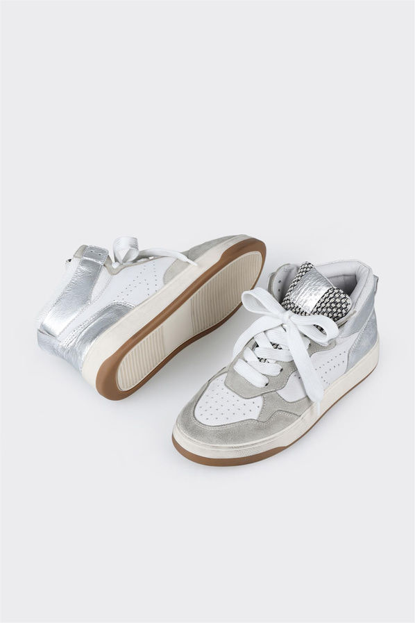 Lame deri kadın bot - Elle Shoes