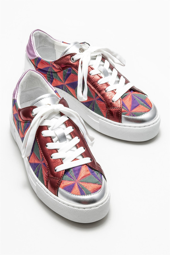 Lame kadın sneaker - Elle Shoes