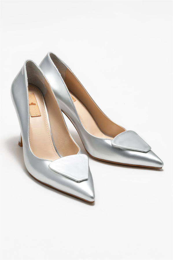 Lame kadın stiletto - Elle Shoes