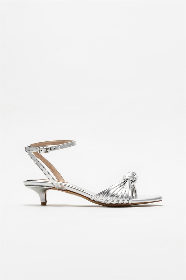 Lame topuklu kadın sandalet - Elle Shoes
