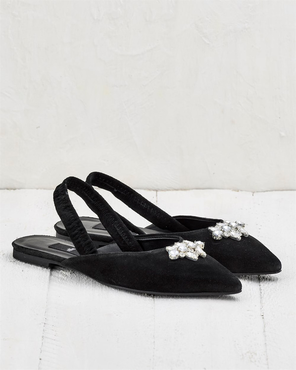 Siyah kadın ayakkabı - Elle Shoes