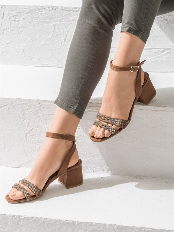 Taba kadın ayakkabı - Elle Shoes