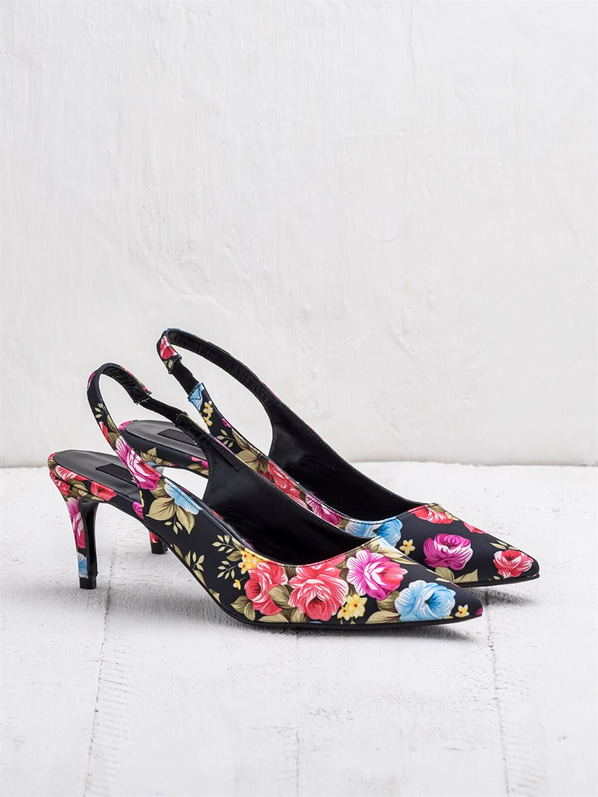Siyah kadın ayakkabı - Elle Shoes
