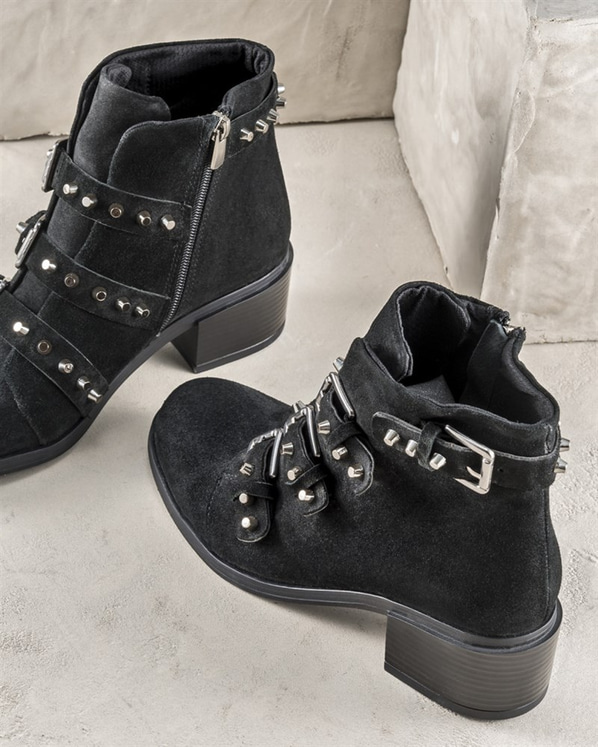 Siyah kadın bot - Elle Shoes