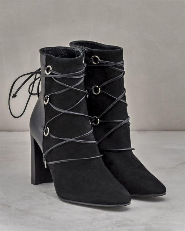 Siyah kadın bot - Elle Shoes