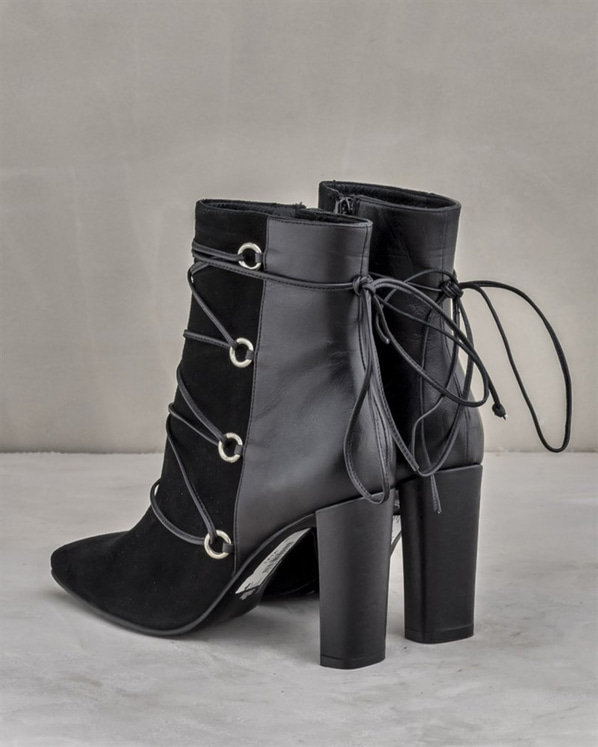Siyah kadın bot - Elle Shoes