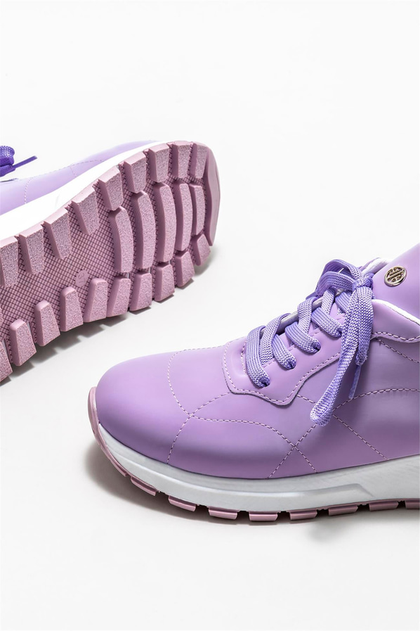 Lila kadın sneaker - Elle Shoes