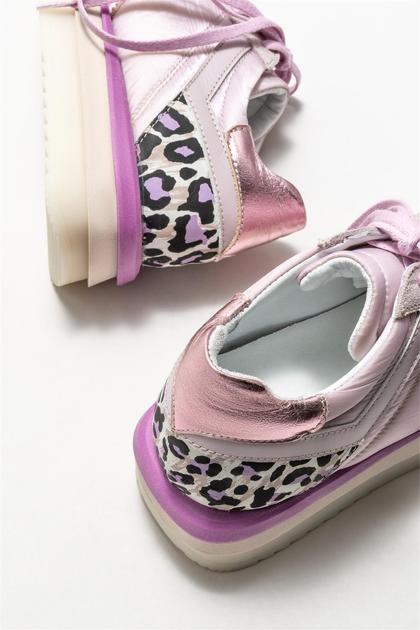 Lila kadın sneaker - Elle Shoes