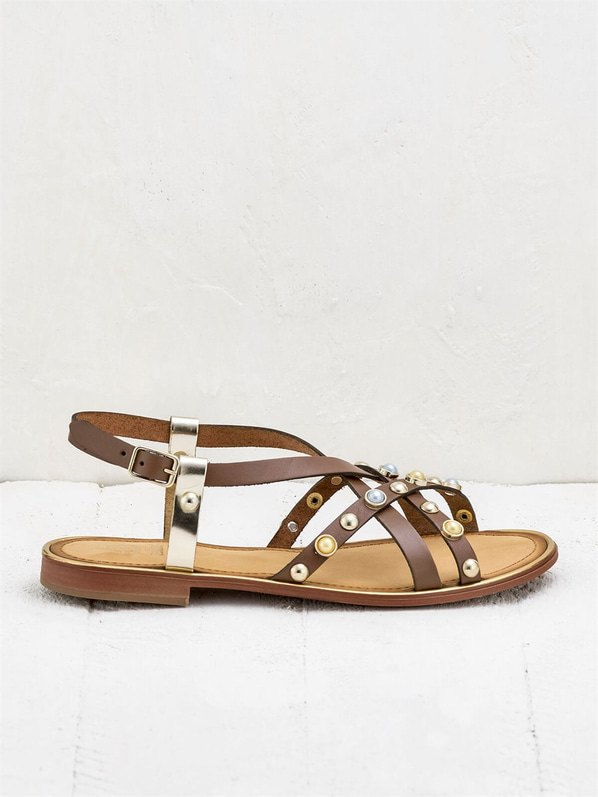 Taba kadın sandalet - Elle Shoes