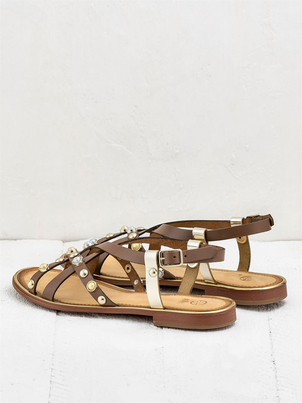 Taba kadın sandalet - Elle Shoes