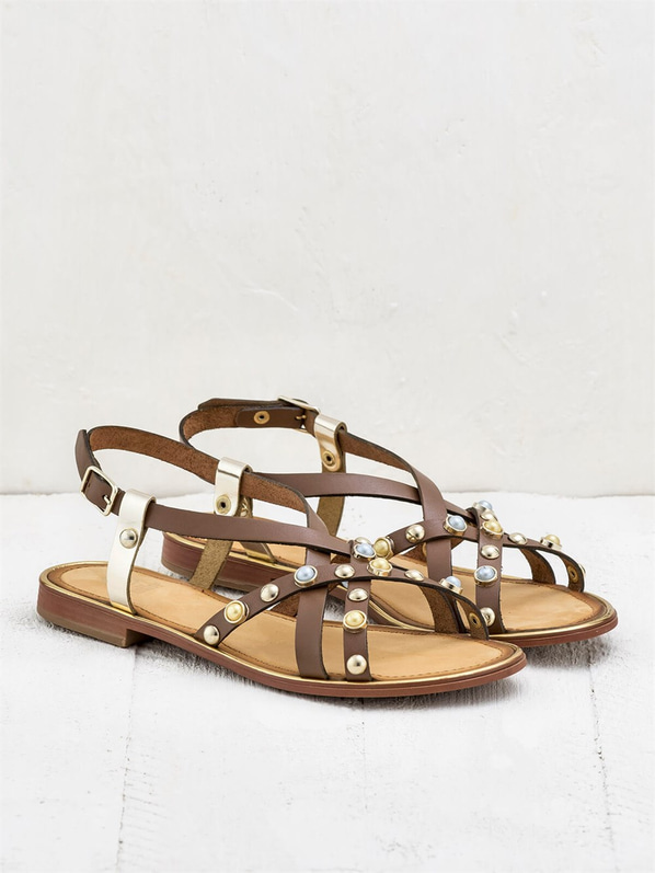 Taba kadın sandalet - Elle Shoes