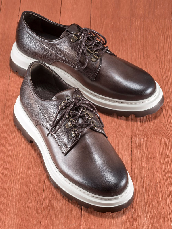 Kahve erkek ayakkabı - Elle Shoes