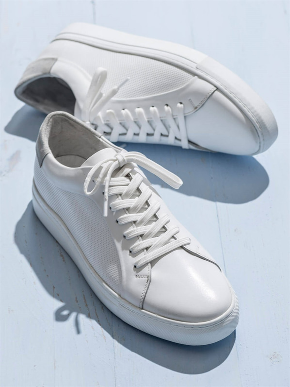 Beyaz erkek ayakkabı - Elle Shoes