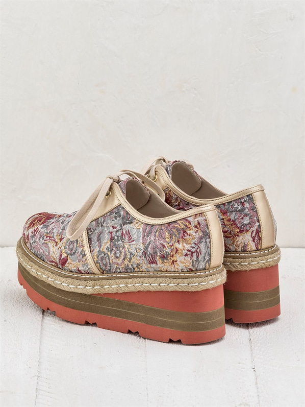 Pudra kadın ayakkabı - Elle Shoes
