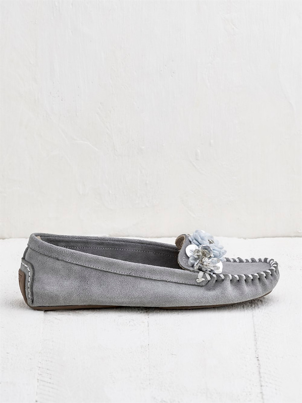 Gri kadın ayakkabı - Elle Shoes