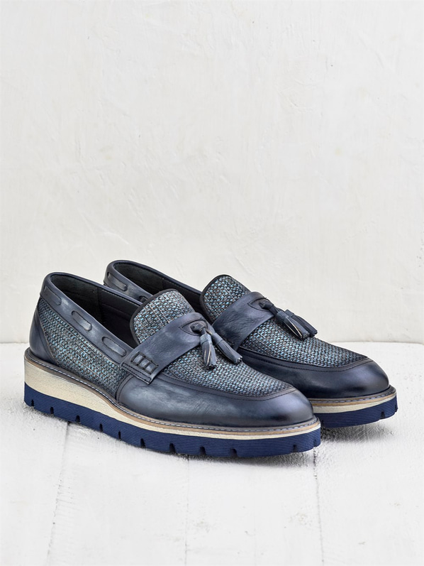 Lacivert erkek ayakkabı - Elle Shoes