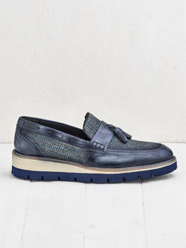 Lacivert erkek ayakkabı - Elle Shoes