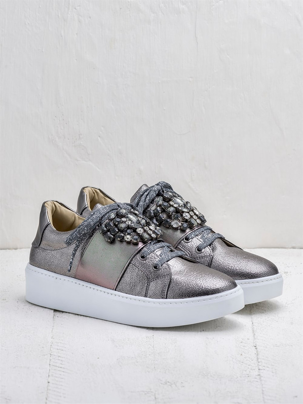 Kurşun kadın ayakkabı - Elle Shoes