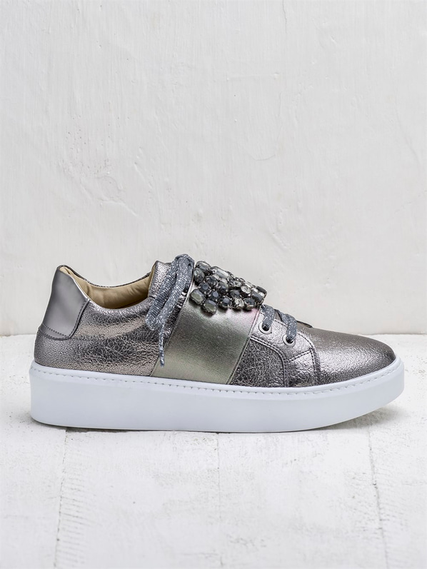 Kurşun kadın ayakkabı - Elle Shoes